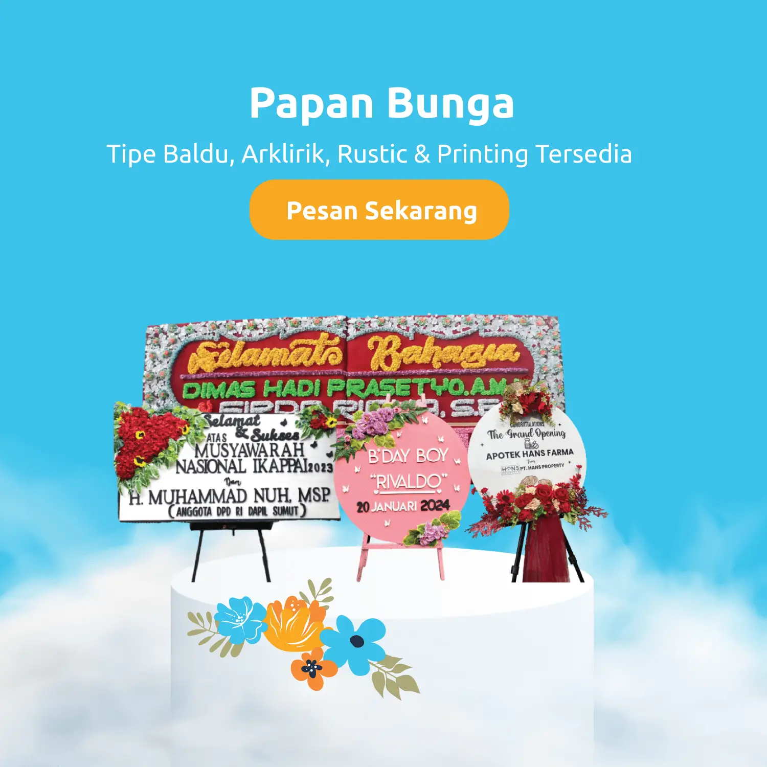 Papan Bunga